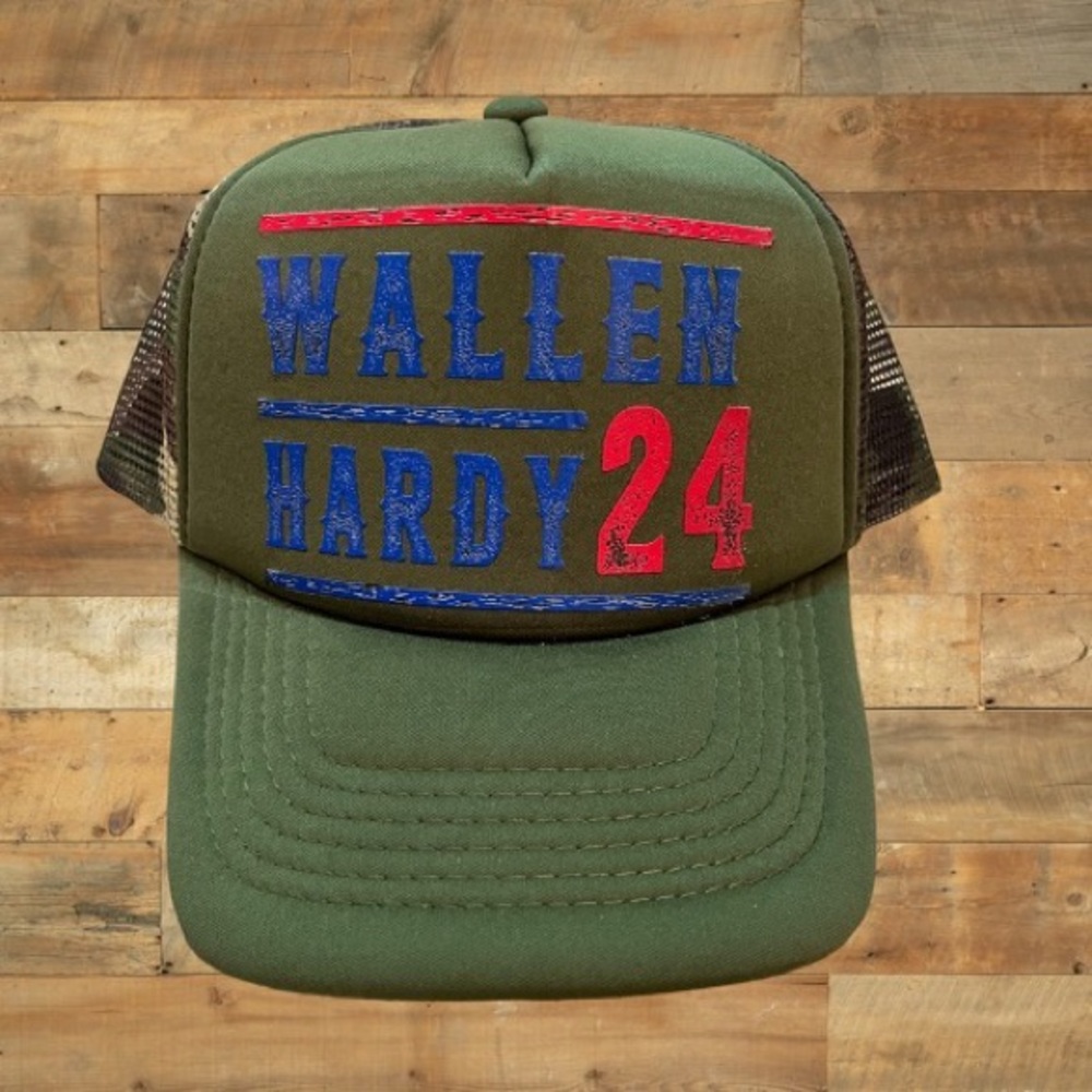 Wallen Hardy ‘24 Camo Mesh Trucker Hat